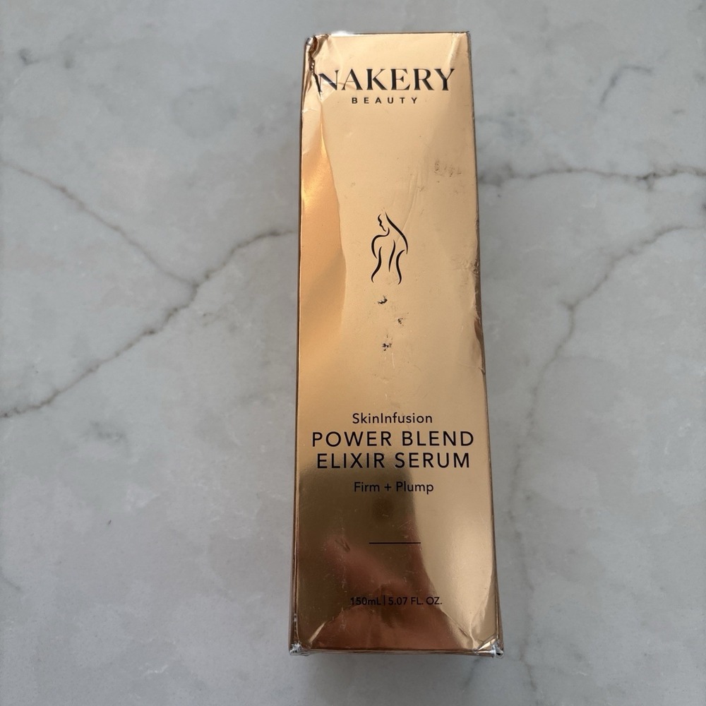 Nakery Beauty Skininfusion Anti-Aging Power Blend Serum + Oil 5.07 oz Sealed
